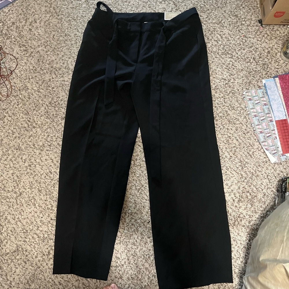 Chico's Black Dress Pants Classic Straight-Leg Design